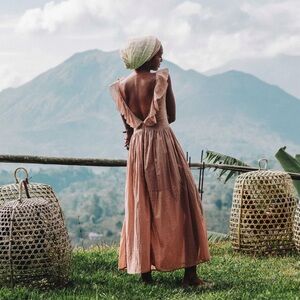 Aya Sacred Wear Aloka Dusty Rose Dress